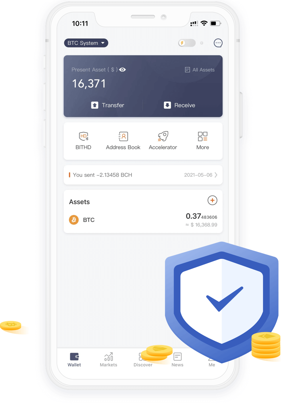 GOPAY钱包 App · 资产管理与安全防护